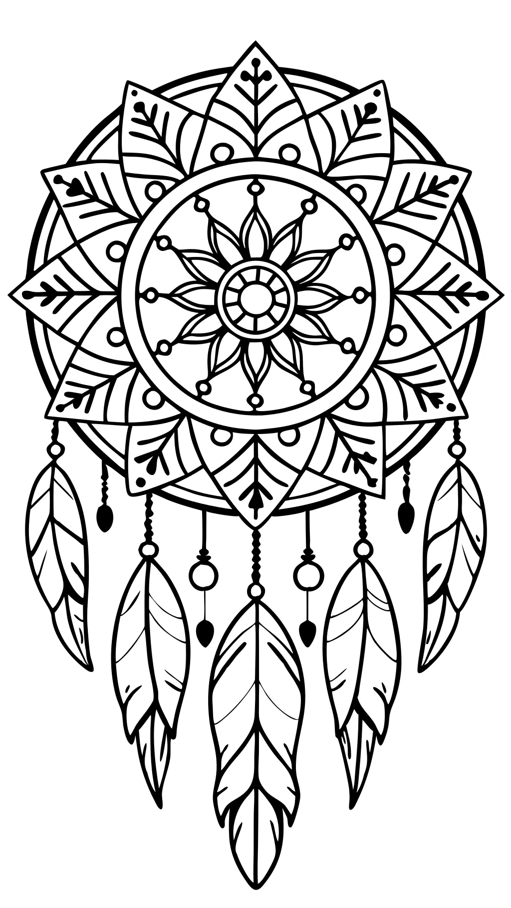 boho coloring pages